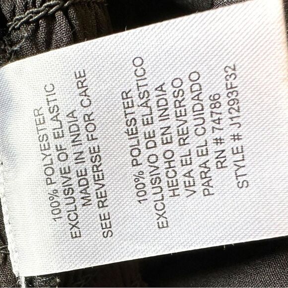 Patrons of peace off the shoulder top floral print black size large - Picture 7 of 7